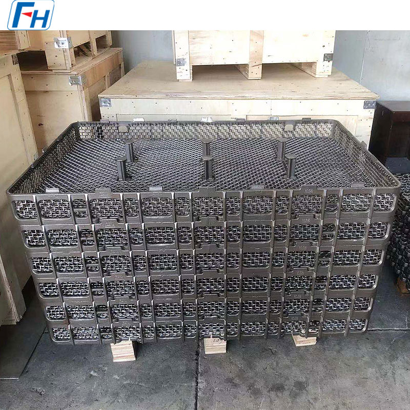 ตะกร้าบำบัดความร้อน FH® สำหรับส่วนประกอบการบินและอวกาศ | ทนความร้อนสูง