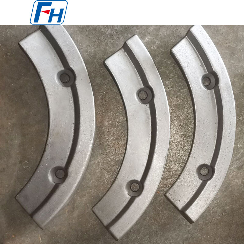 เครื่องผสมคอนกรีตเหล็ก Ni-Hard สำหรับงานหนักสวมใบมีดส่วนอุปกรณ์ก่อสร้าง