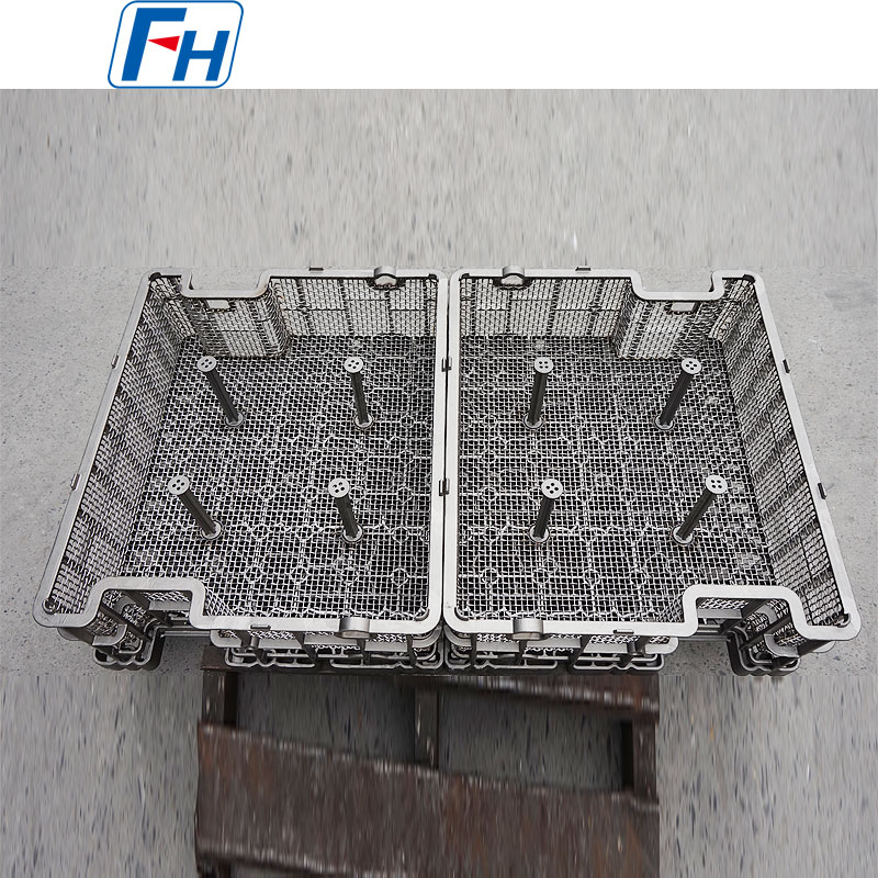 อุปกรณ์จับยึดการรักษาความร้อนด้วยเตาสุญญากาศFH®: โลหะผสมหรือเหล็กกล้าไร้สนิม