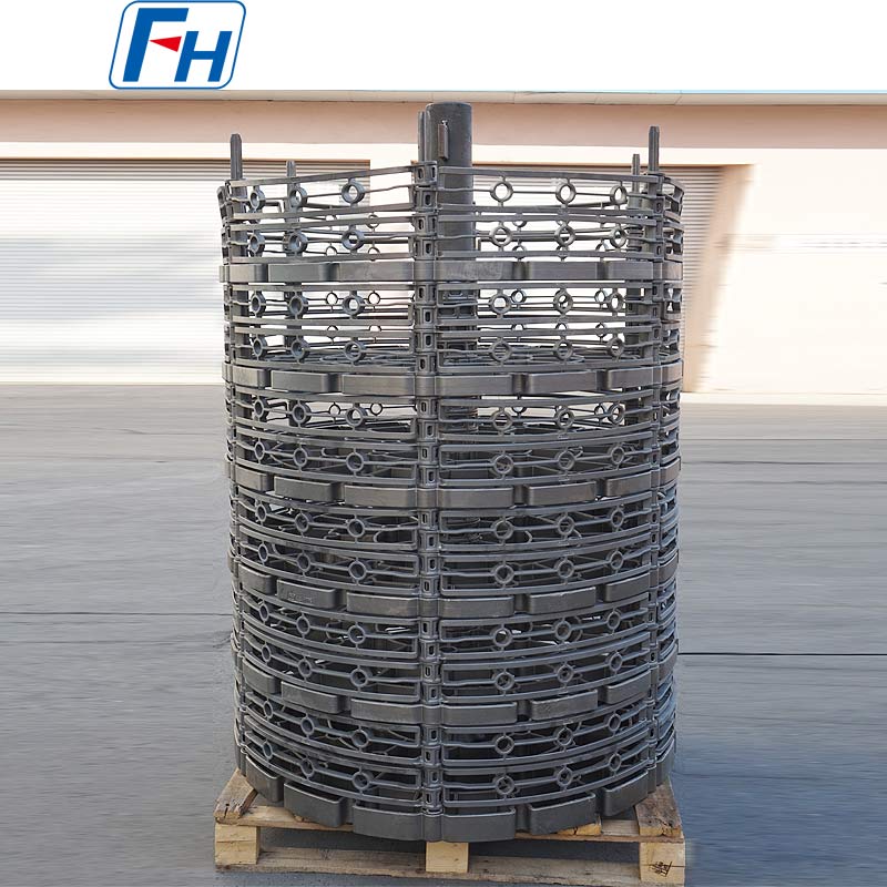 FH® 1.4848 อุปกรณ์จับยึดเตาเผาชนิดหลุมสำหรับการอบชุบชิ้นส่วนรูปตัว U