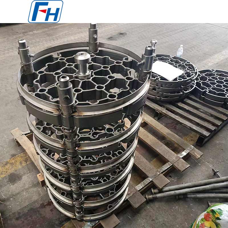 FH® 1.4849 (ZG40Cr19Ni39Nb) อุปกรณ์จับยึดเตาหลอมเหล็กชนิดอย่างดีทนความร้อน – สูงสุด 1150°C ป้องกันการเกิดคาร์บูไรเซชัน