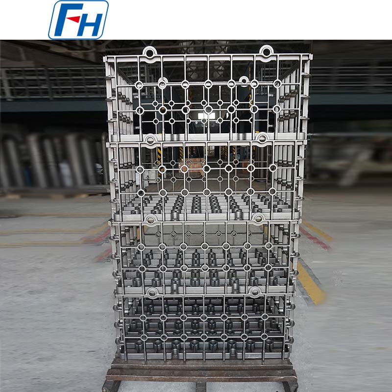 FH® 1.4848 ตะกร้าชาร์จการรักษาความร้อนสำหรับเตา Bogie Hearth